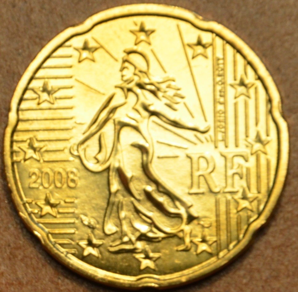 20 cent Franciaország 2008 (UNC)