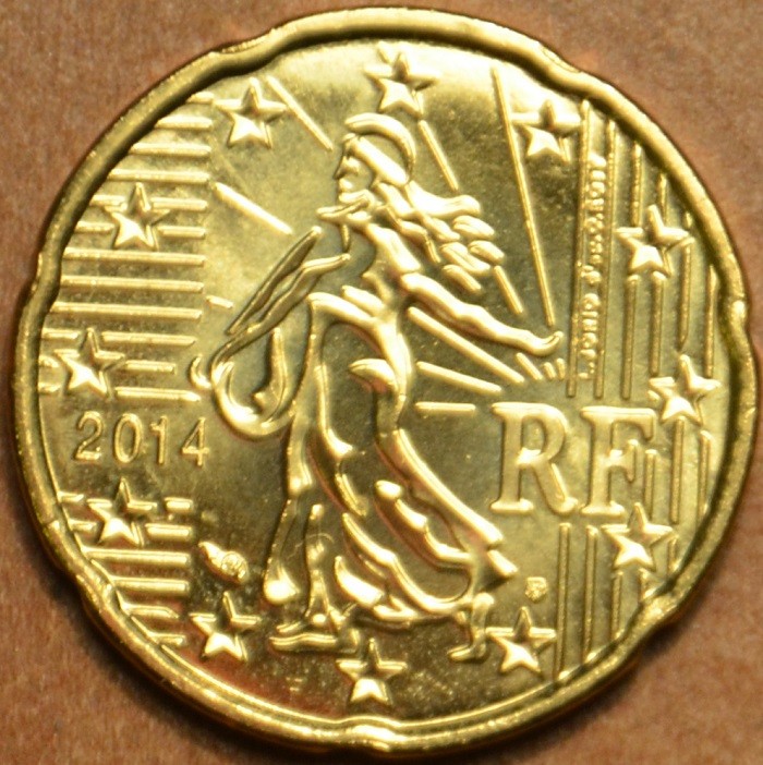 20 cent Franciaország 2014 (UNC)