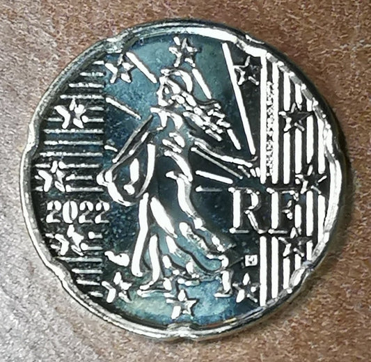20 cent Franciaország 2022 (UNC)