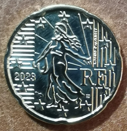 20 cent Franciaország 2023 (UNC)