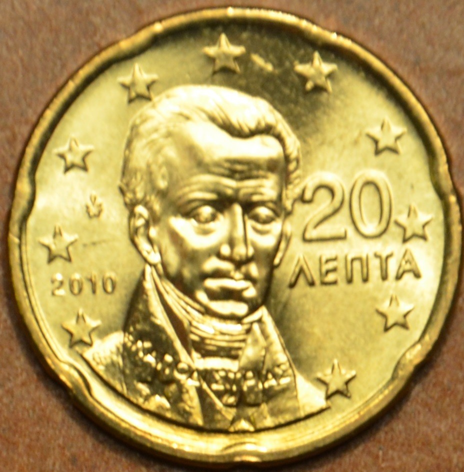 20 cent Görögország 2010 (UNC)