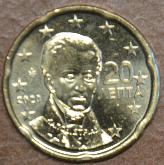 20 cent Görögország 2020 (UNC)