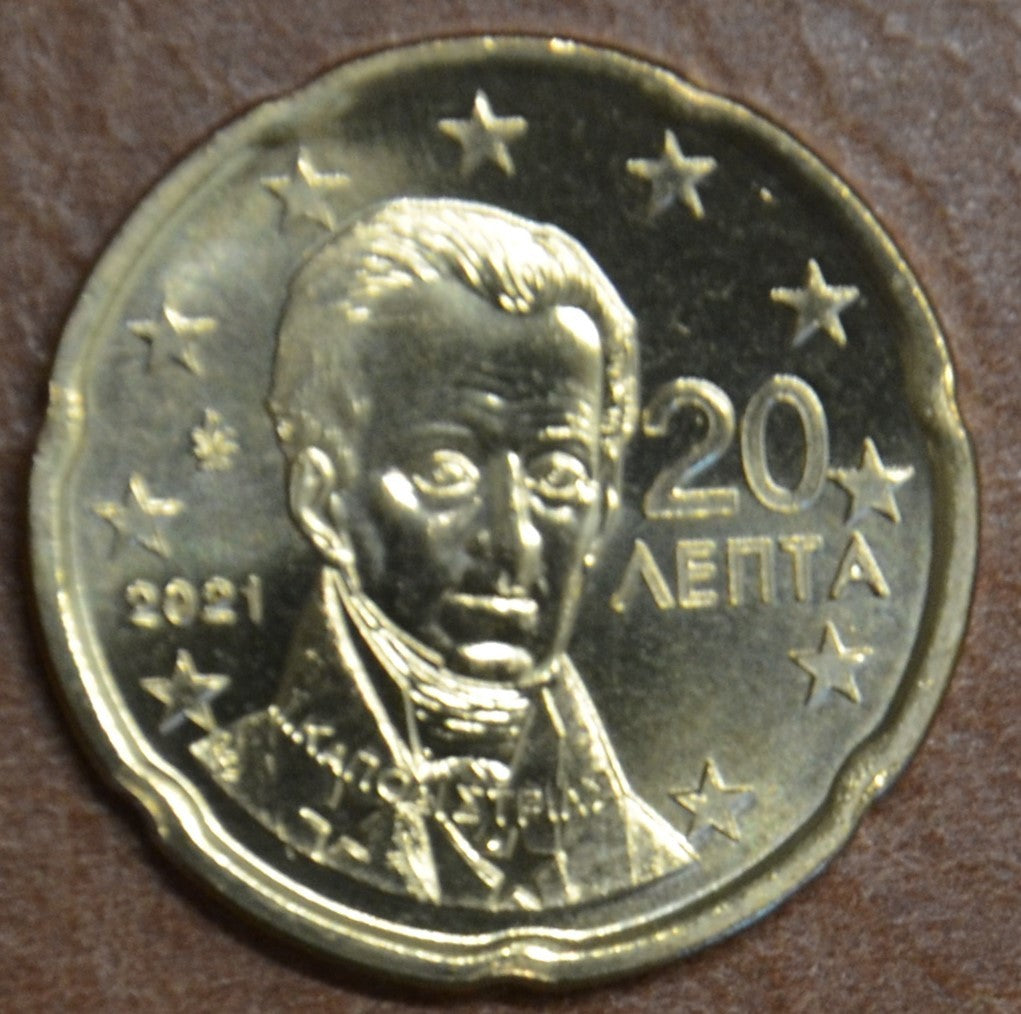 20 cent Görögország 2021 (UNC)