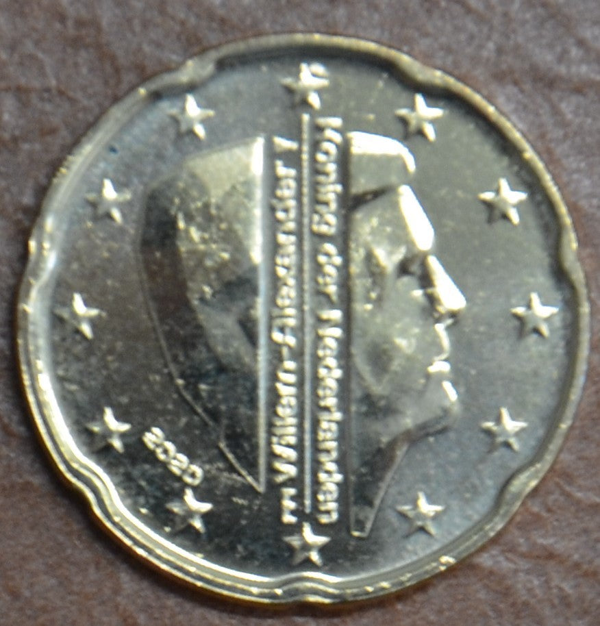 20 cent Hollandia 2020 - Willem Alexander (UNC)