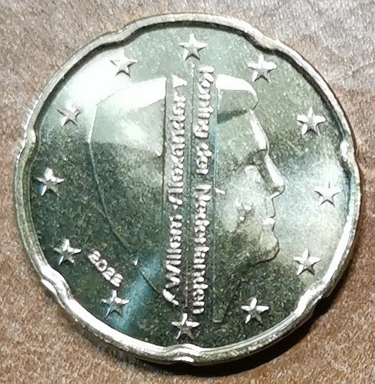20 cent Hollandia 2022 - Willem Alexander (UNC)