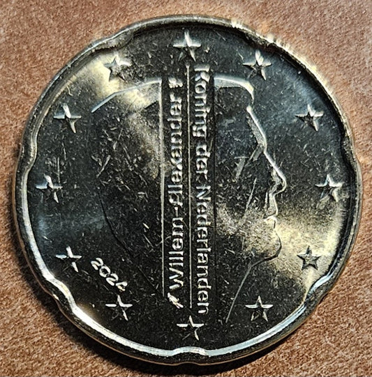 20 cent Hollandia 2024 - Willem Alexander (UNC)