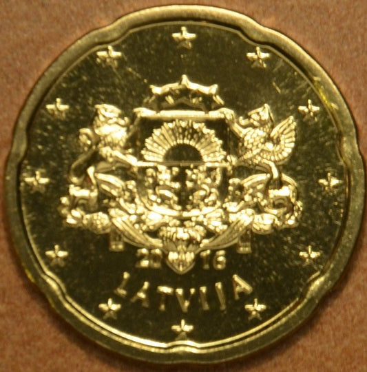 20 cent Lettország 2016 (UNC)