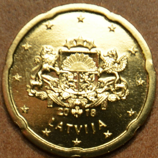 20 cent Lettország 2018 (UNC)