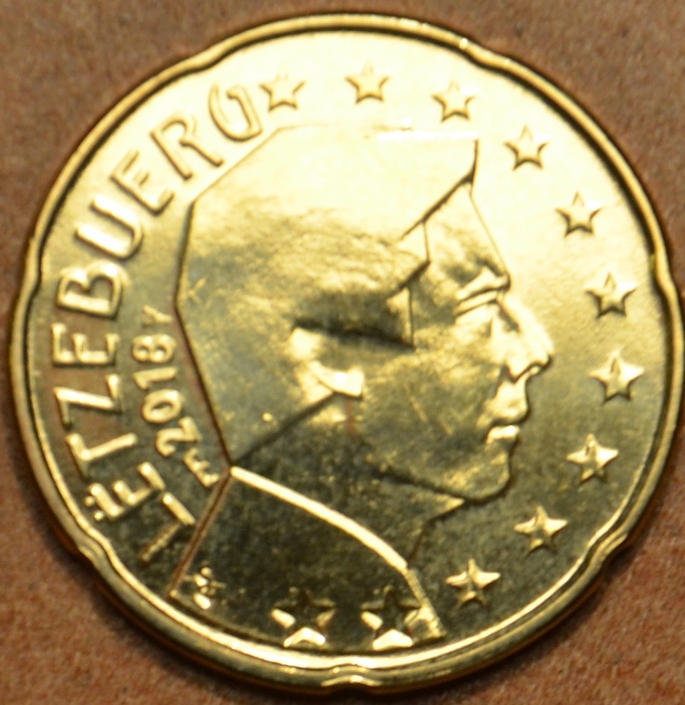 20 cent Luxemburg 2018 új verjegy (UNC)
