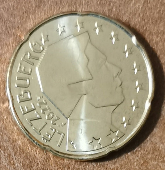 20 cent Luxemburg 2022 (UNC)