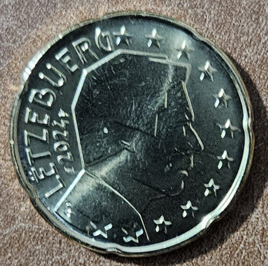 20 cent Luxemburg 2024 (UNC)