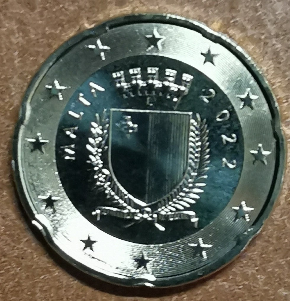 20 cent Málta 2022 (UNC)