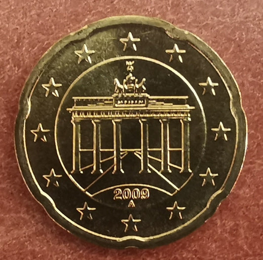 20 cent Németország 2009 "A" (UNC)