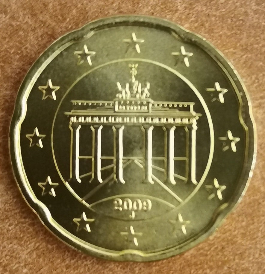 20 cent Németország 2009 "J" (UNC)