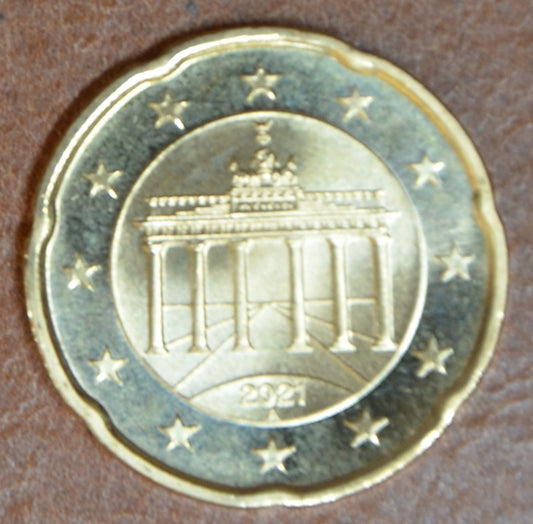 20 cent Németország 2021 "A" (UNC)