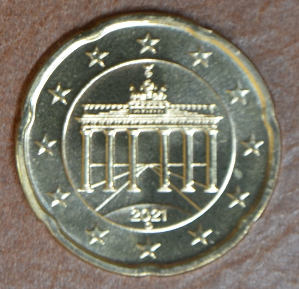 20 cent Németország 2021 "D" (UNC)