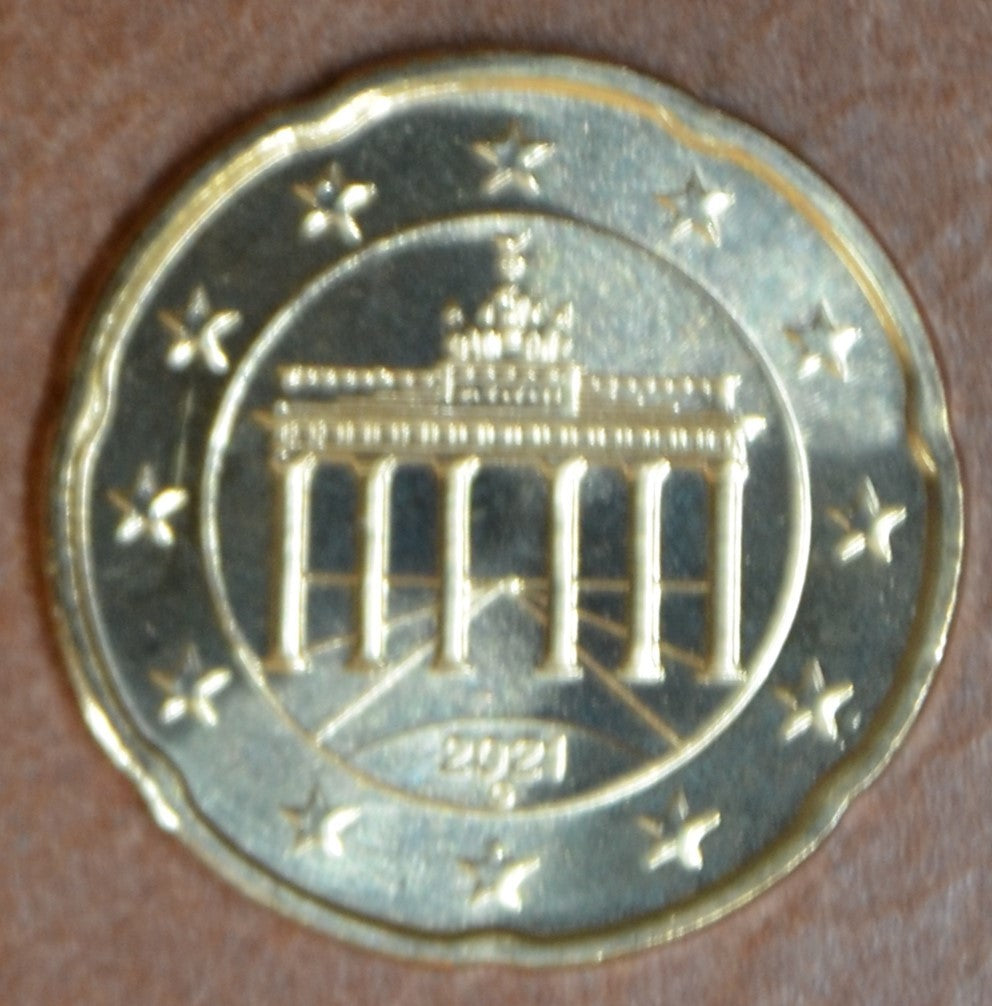 20 cent Németország 2021 "G" (UNC)