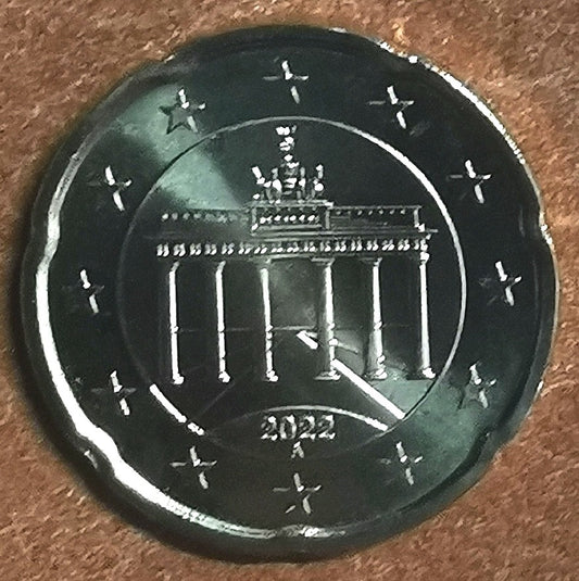 20 cent Németország 2022 "A" (UNC)