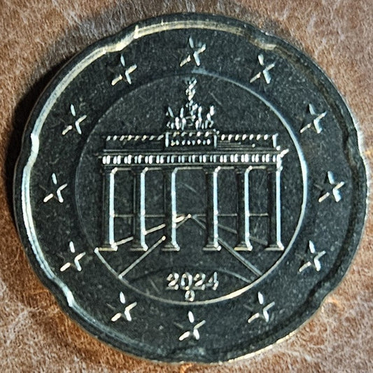 20 cent Németország 2024 "G" (UNC)