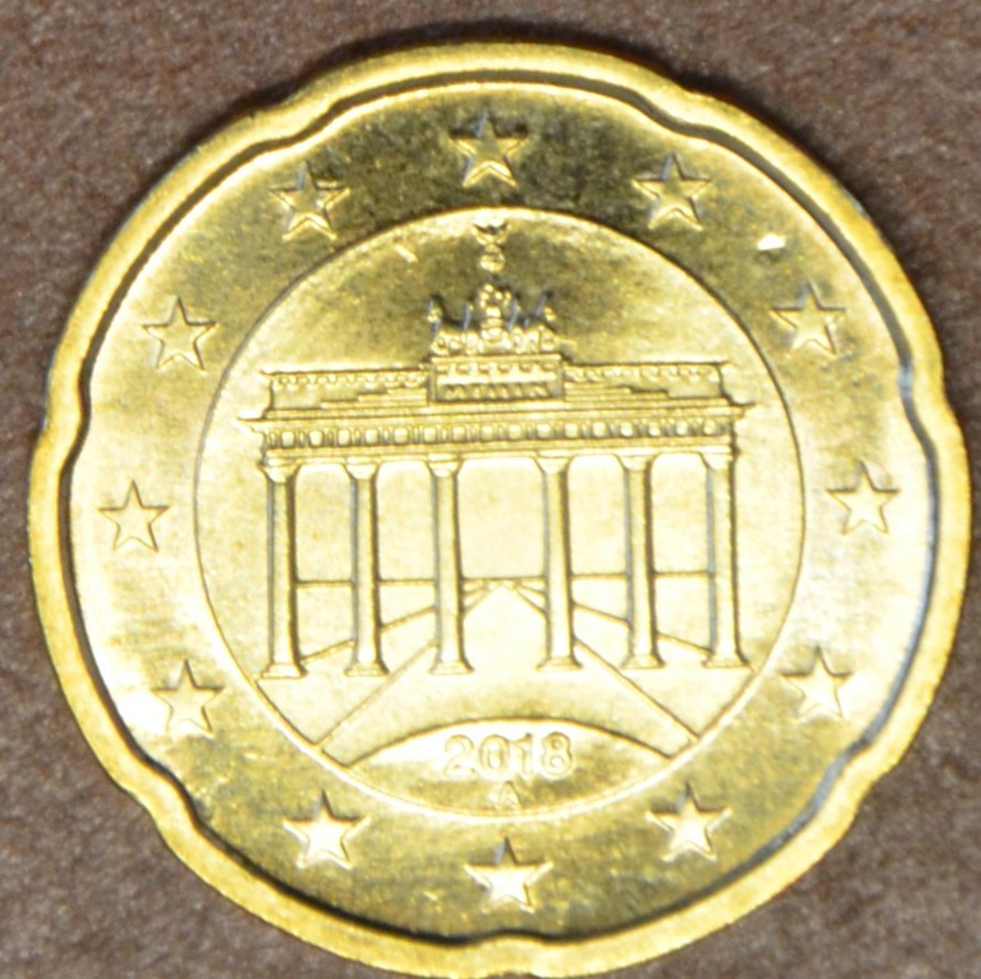 20 cent Németország "A" 2018 (UNC)