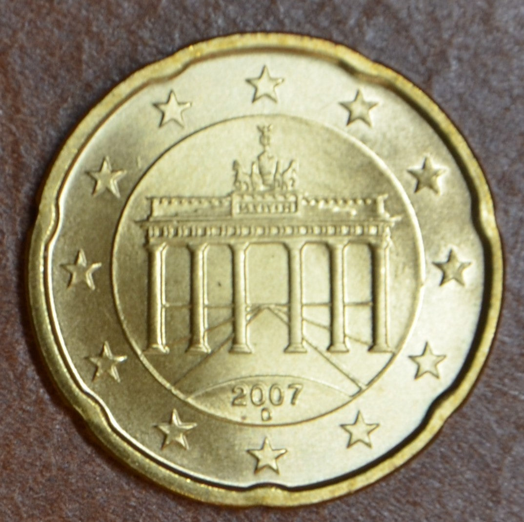 20 cent Németország "D" 2007 (UNC)