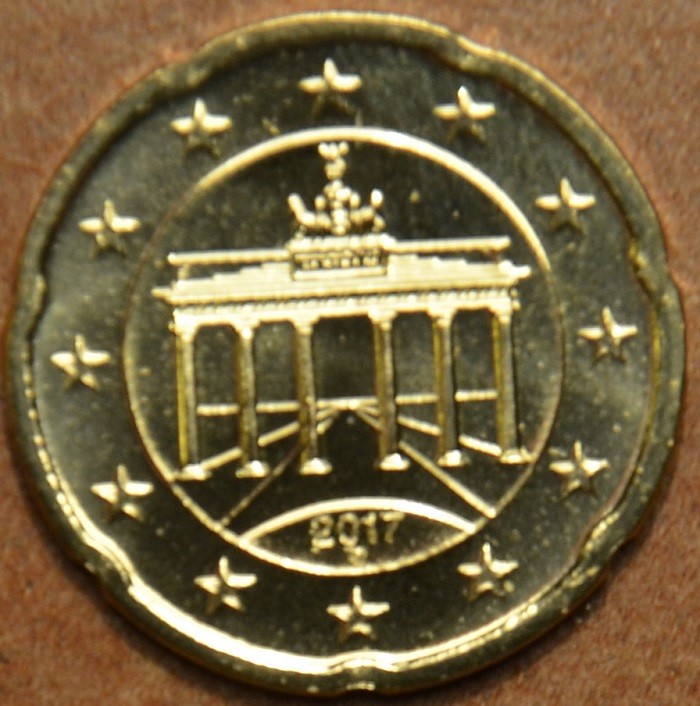 20 cent Németország "D" 2017 (UNC)
