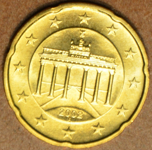 20 cent Németország "F" 2002 (UNC)