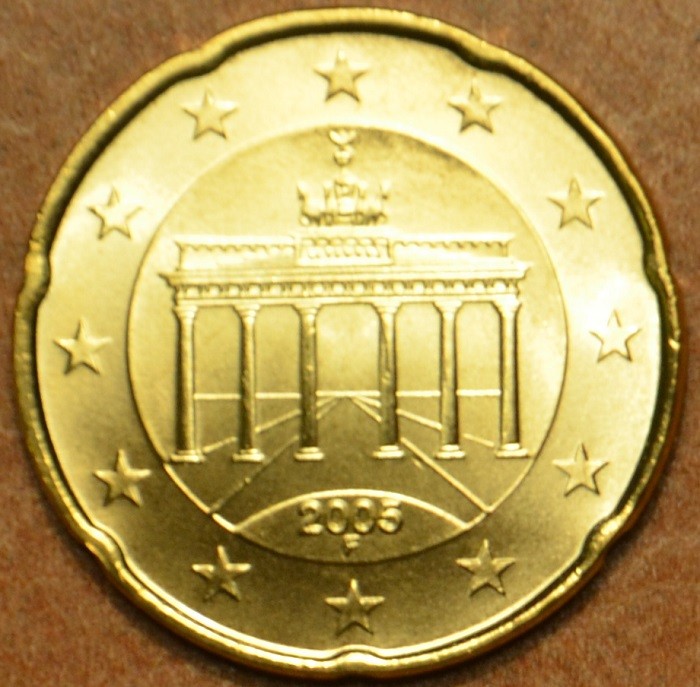 20 cent Németország "F" 2005 (UNC)