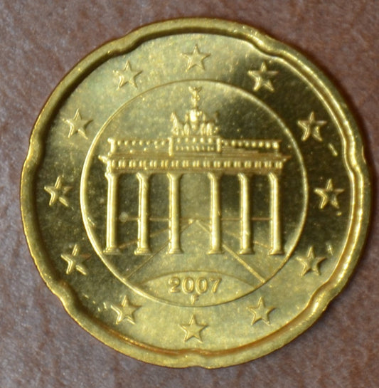 20 cent Németország "F" 2007 (UNC)