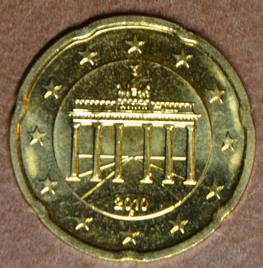 20 cent Németország "F" 2010 (UNC)