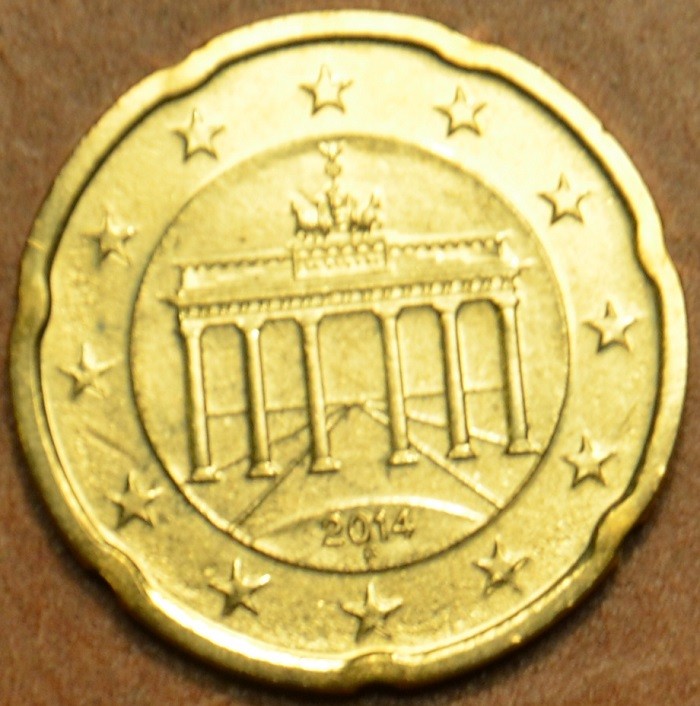 20 cent Németország "F" 2014 (UNC)