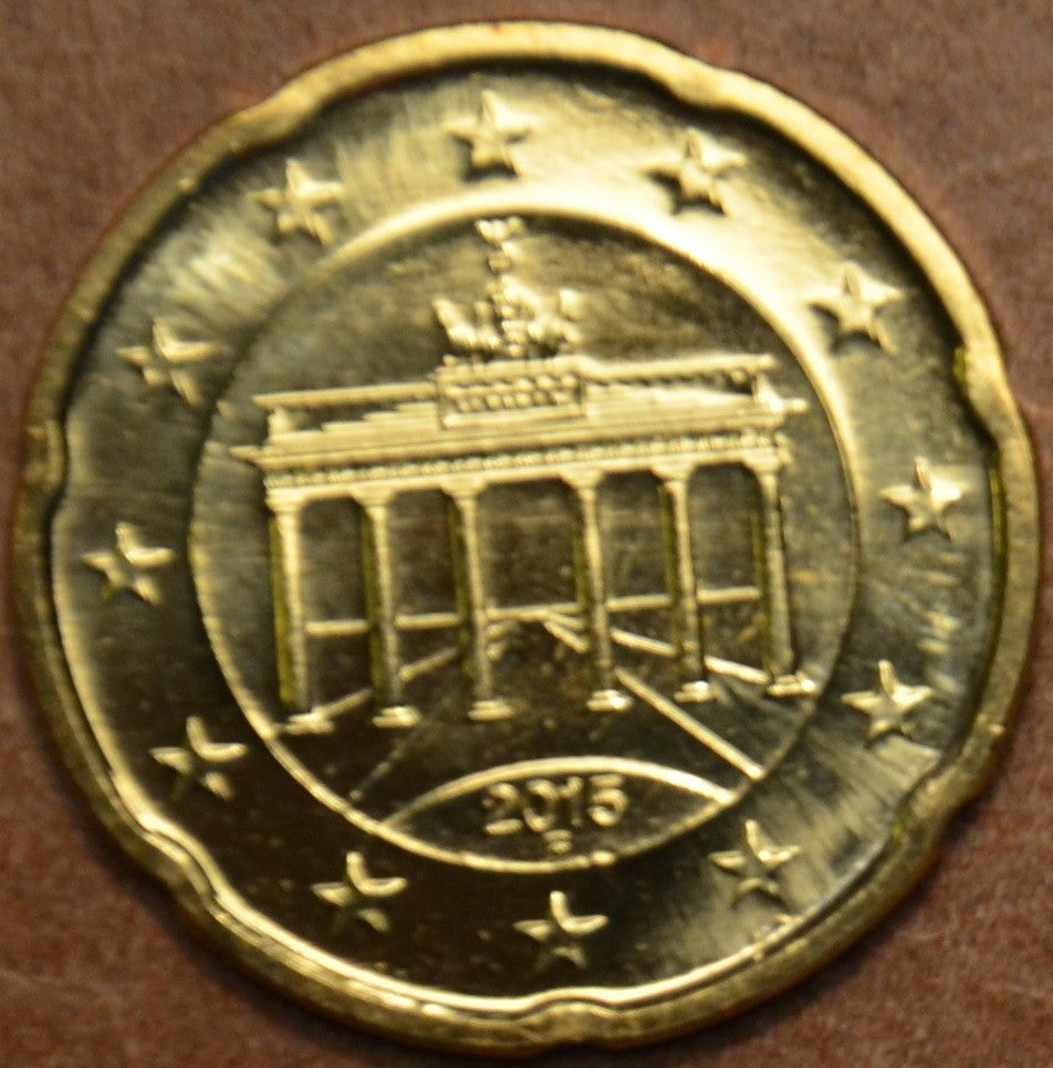 20 cent Németország "F" 2015 (UNC)