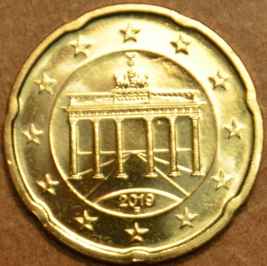 20 cent Németország "F" 2019 (UNC)