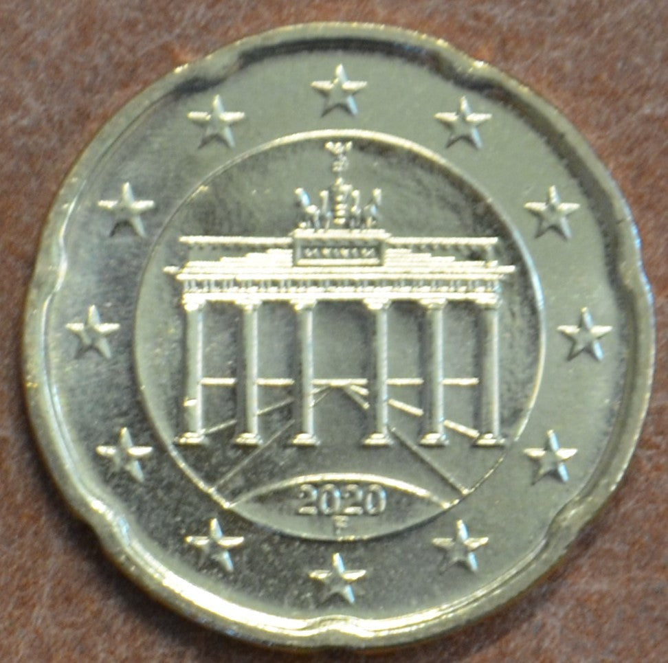 20 cent Németország "F" 2020 (UNC)
