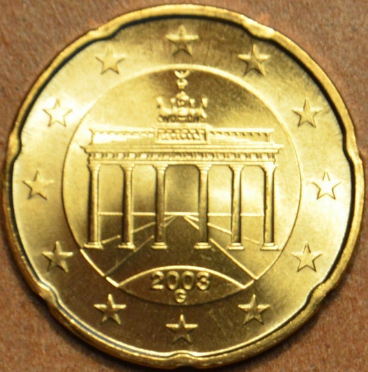 20 cent Németország "G" 2003 (UNC)