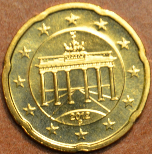 20 cent Németország "G" 2012 (UNC)