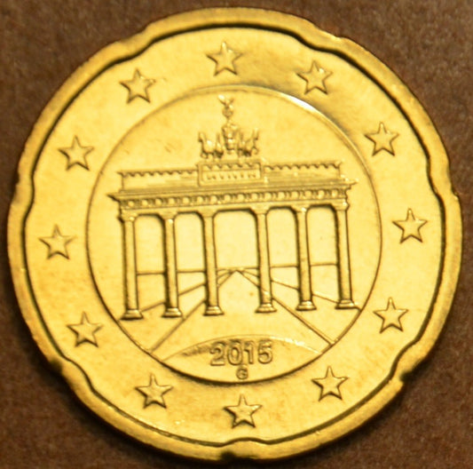 20 cent Németország "G" 2015 (UNC)
