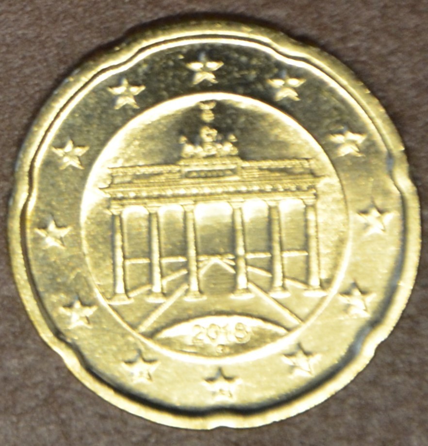 20 cent Németország "G" 2018 (UNC)
