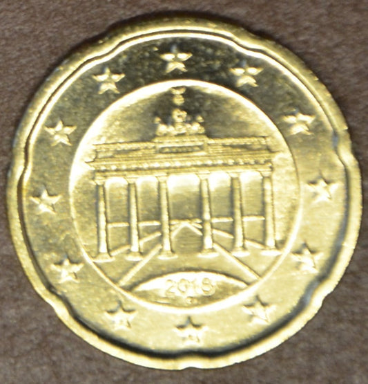 20 cent Németország "G" 2018 (UNC)