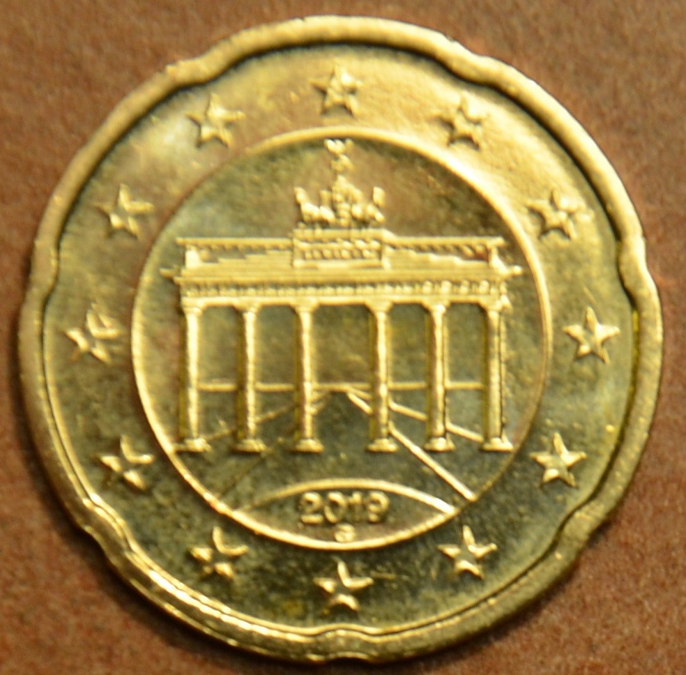 20 cent Németország "G" 2019 (UNC)