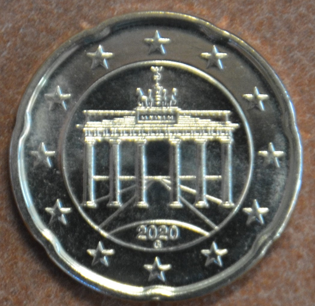 20 cent Németország "G" 2020 (UNC)
