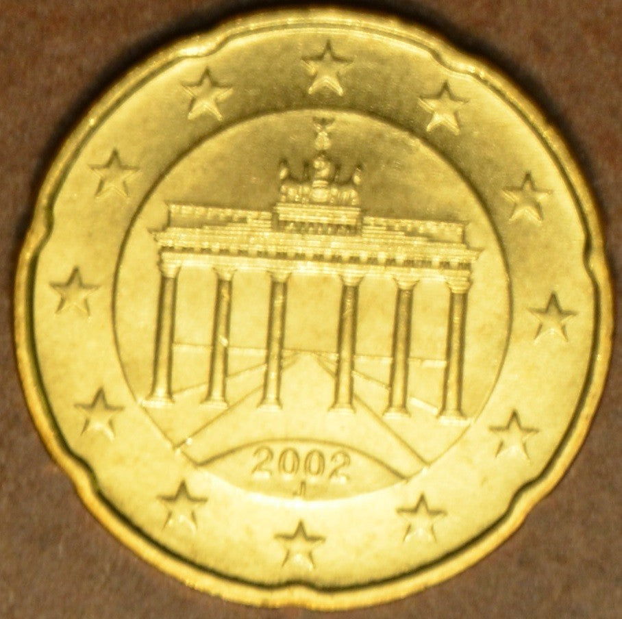 20 cent Németország "J" 2002 (UNC)