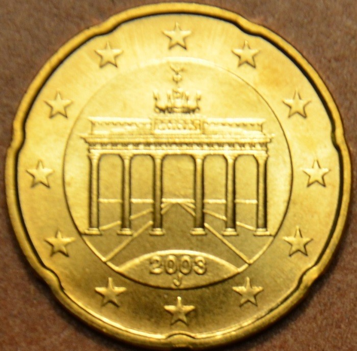 20 cent Németország "J" 2003 (UNC)