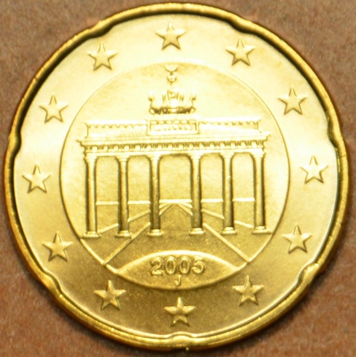 20 cent Németország "J" 2005 (UNC)