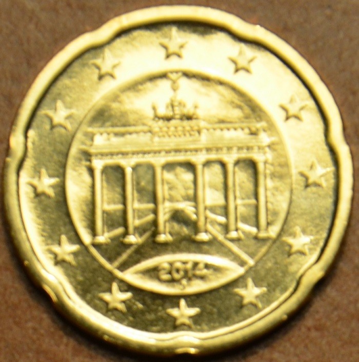 20 cent Németország "J" 2014 (UNC)