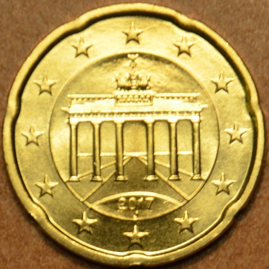 20 cent Németország "J" 2017 (UNC)
