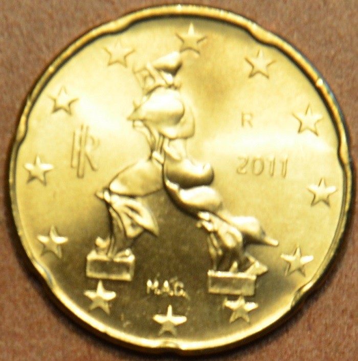 20 cent Olaszország 2011 (UNC)
