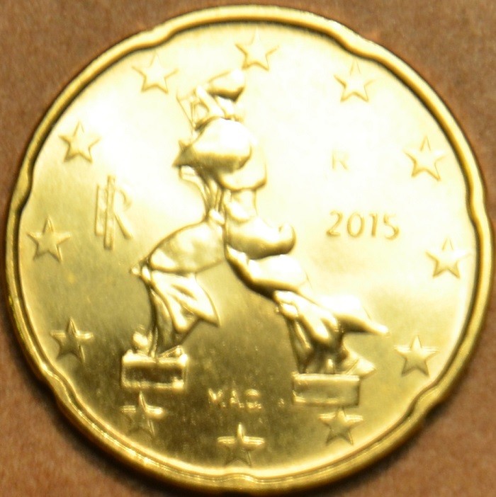 20 cent Olaszország 2015 (UNC)