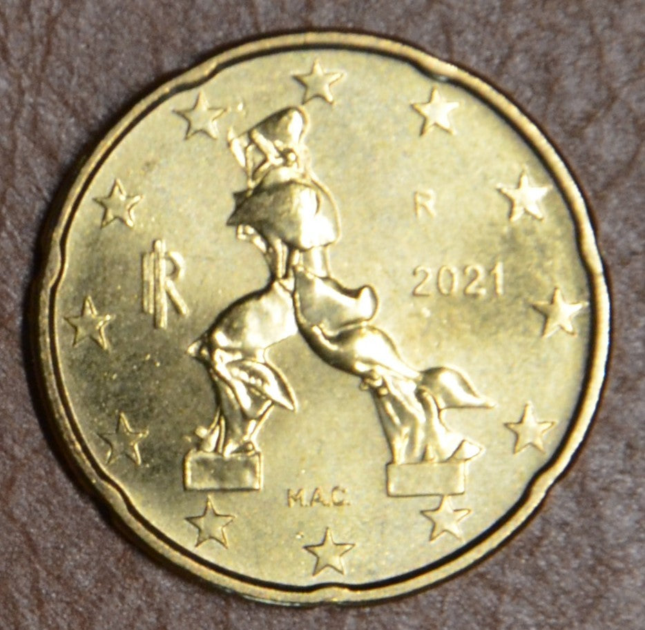 20 cent Olaszország 2021 (UNC)