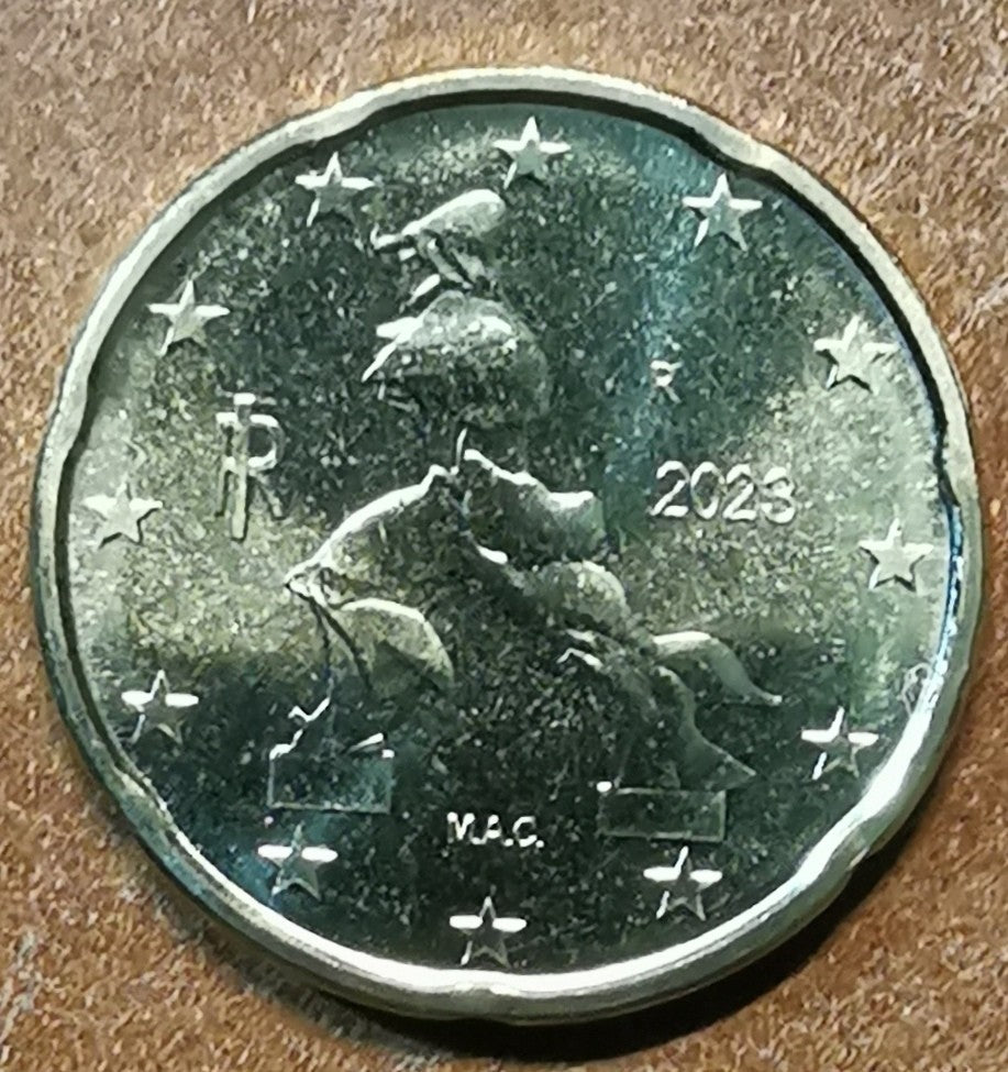 20 cent Olaszország 2023 (UNC)